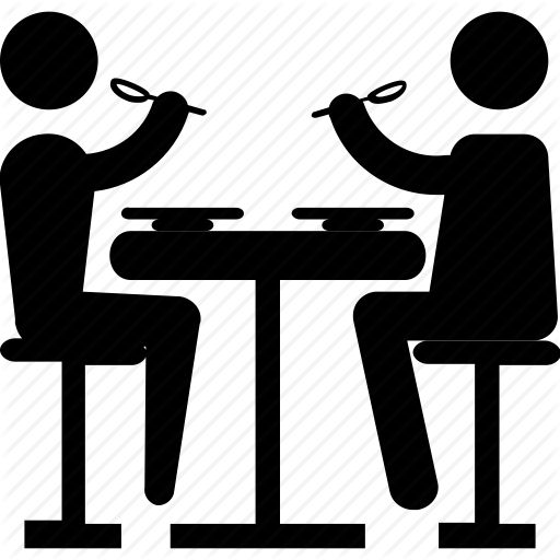 Child, Couple, Eating, Meeting, People Icon