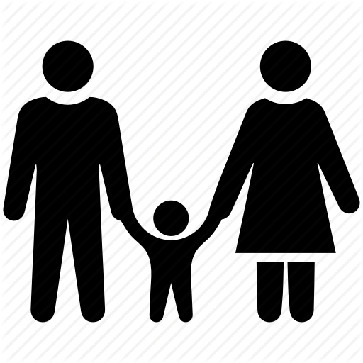 Childcare, Family, Father, Mother, Parenthood, Parents, People Icon