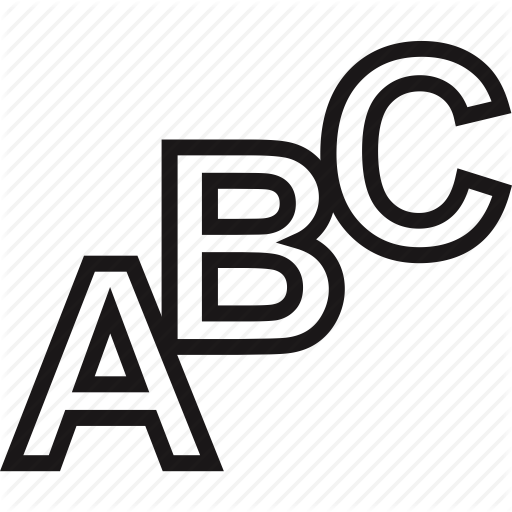 Abc, Childhood, Early, School Icon