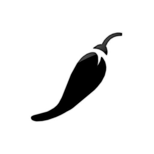 Chili Pepper Clipart Black And White