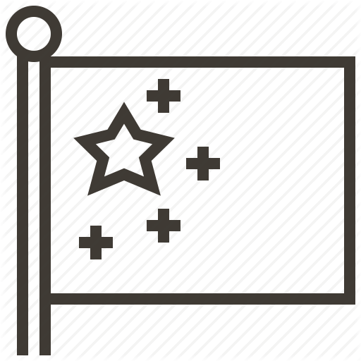 Asia, China, Country, Flag Icon