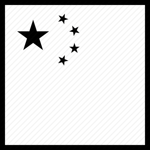 Asian, China, Chinese, Country, Flag Icon