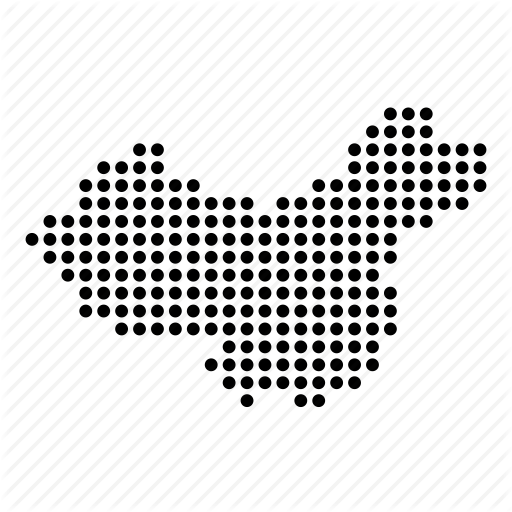 China, Chinese, Country, Map Icon