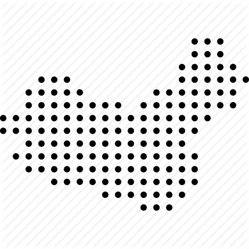 Asian, China, Country, Location, Map Icon