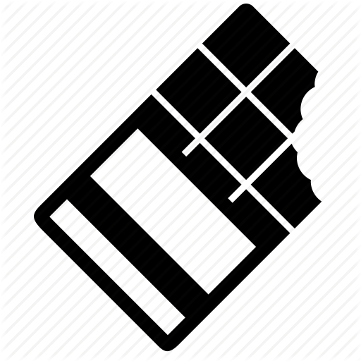 Bar, Chocolate, Sweets Icon