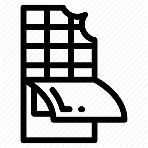 Chocolate, Chocolate Bar, Food, Sweet Icon Icon