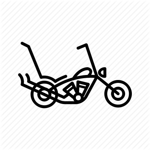 America, Chopper, Motorcycle Icon