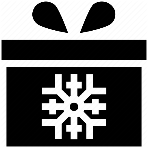 Christmas, Christmas Gift, Gift, Gift Pack, Snowflake Icon