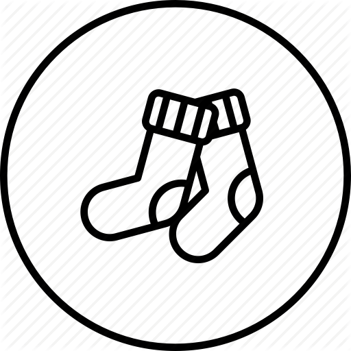 Christmas, Foot, Pack, Socks, Wear, Winter Icon