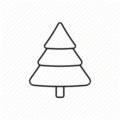 And, Christmas, Christmas Tree, Elements, Pack, White Icon