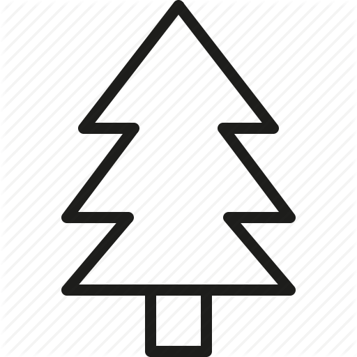 Christmas, Pine, Tree Icon