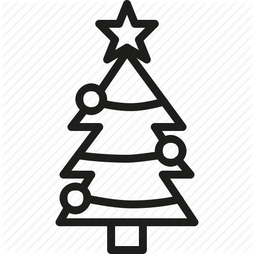 Ball, Christmas, Decoration, Garnish, Pine, Tree Icon