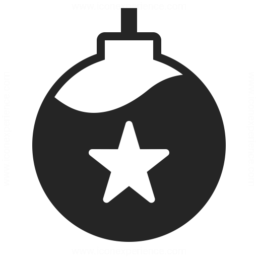 Christmas Ball Icon Iconexperience