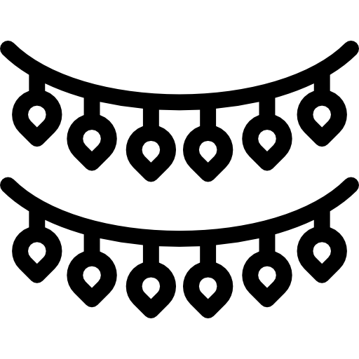 Christmas Lights Icons Free Download