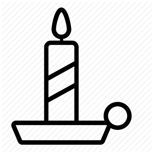 Candle, Christmas, Dark, Fire, Lights Icon