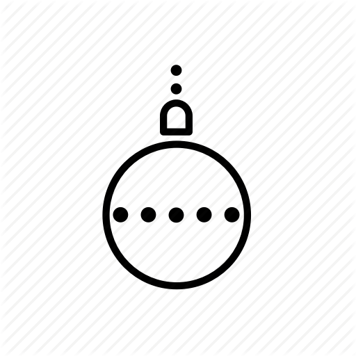 Christmas Decoration, Christmas Ornament Icon
