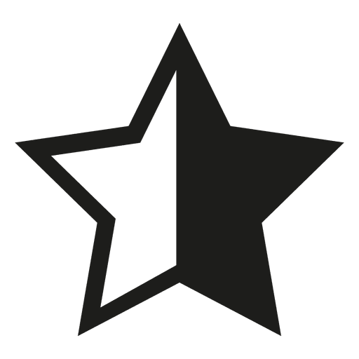 Star Icon Silhouette