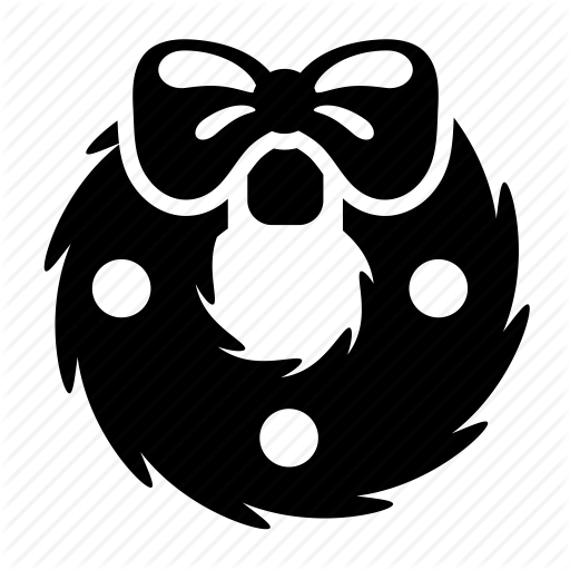 Christmas, Decoration, Garland, Holiday, Ornament, Wreath, Xmas Icon