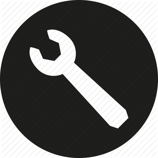 Wrench Icon In Chrome