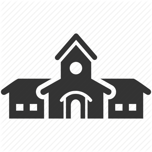 Chapel, Church, College, Hall, Institutional, School, University Icon