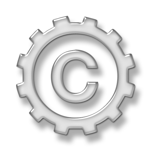 Copyright Gear Icon