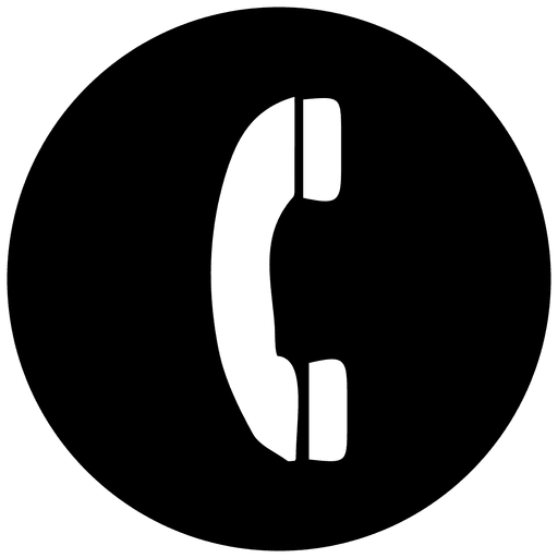 Cell Phone In Circle Logo Png Images