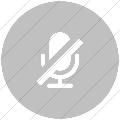 Flat Circle White On Silver Bootstrap Font Awesome