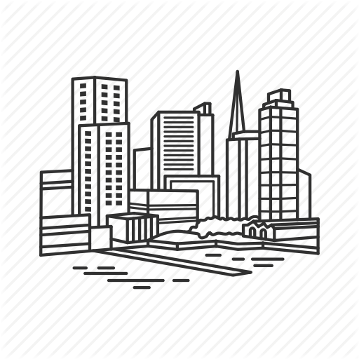 Building, California, City, Famous City, Famous Skyline, San