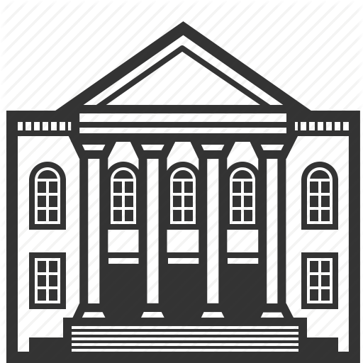 Bank, Banking, Building, City Hall, House, Office, Town Office Icon