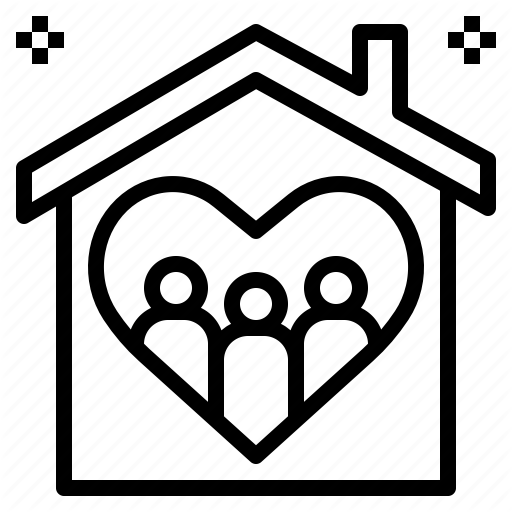 Clan, Family, House, Love, Snug Icon