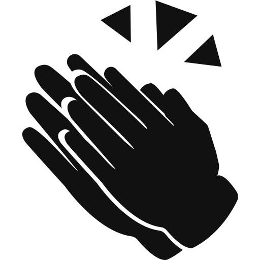 Clapping Hands Icon at GetDrawings | Free download