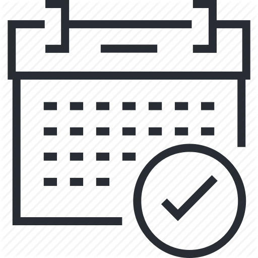 Classes, Education, Line, Schedule, School, Thin, University Icon