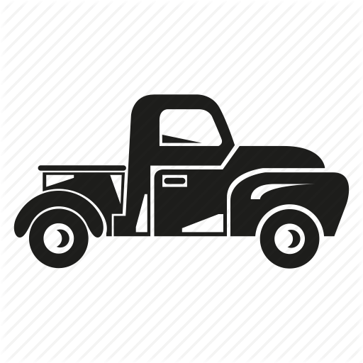 Car, Classic Car, Pickup, Transport, Truck, Vehicle, Vintage Icon