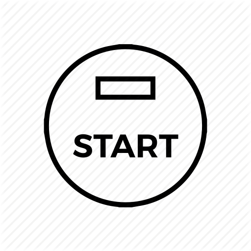 Press Start Button Icon