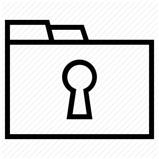 Classified Document, Locked Document, Locked Folder, Secret