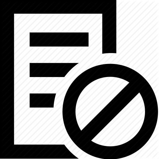 Archive, Classified, Document, File, Forbidden Icon