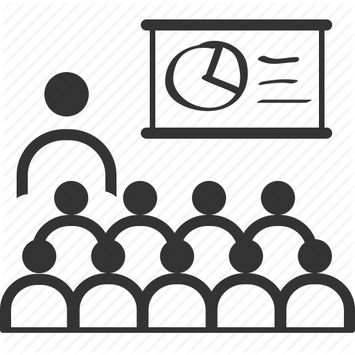 Board, Class, Classroom, School, Students, Teacher, Teaching Icon