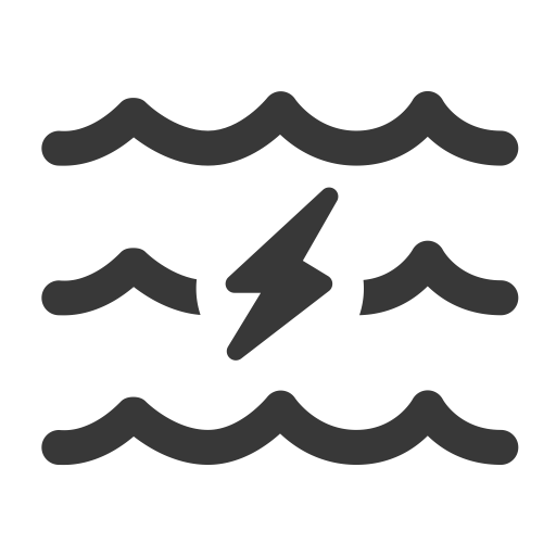 Water Energy Icon Little Blue Marble