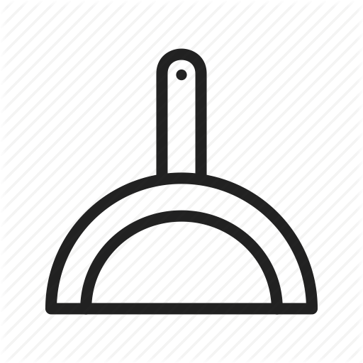 Broom, Clean, Cleanup, Dust, Dustpan, Household, Plastic Icon