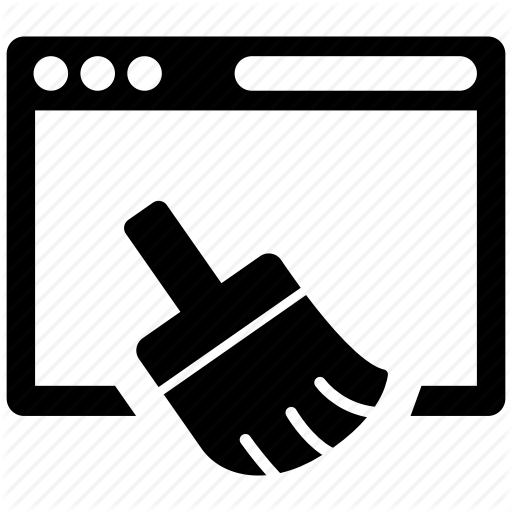 Browser, Cleaner, Cleanup Icon