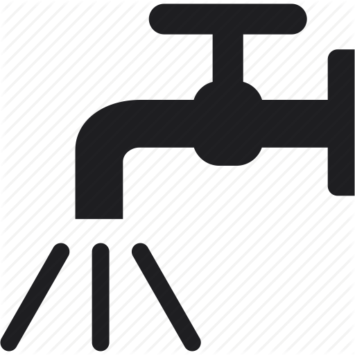 Clean, Drop, Hands, Tap, Wash, Water Icon