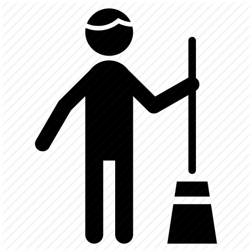 Action, Activity, Cleaning Service, People, Profession, Work Icon