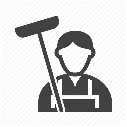Cleaner, Cleaners, Cleaning, House, Office, Professional, Service Icon