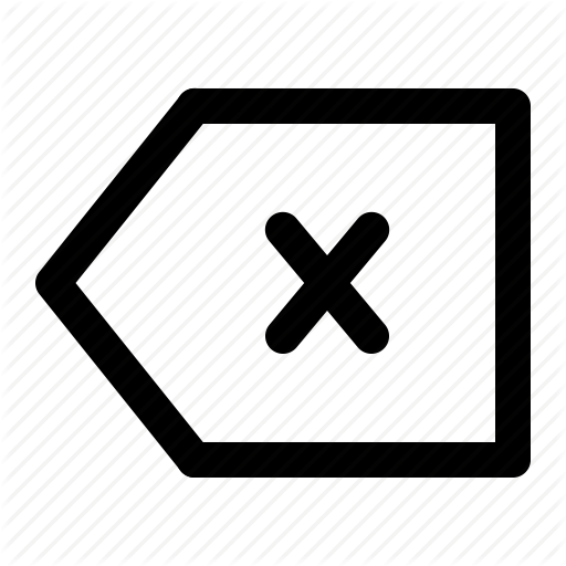 Button Delete, Clear, Delete, Delete Button Icon