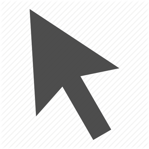 Arrow, Click, Pointer, Up Icon