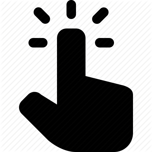 Click, Hand, Mouse, Pointer, Press Icon