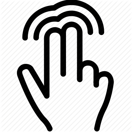 Click, Finger, Gesture, Hand, Touch Icon