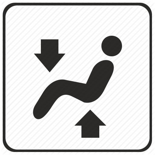 Auto, Back, Climate, Control, Leg, Passenger, Seat Icon