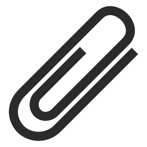 Paper Clip Stroke Icon