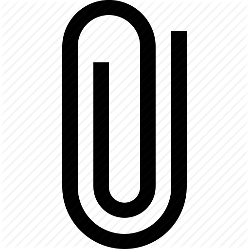 Attachment, Clip, Document, Paperclip Icon